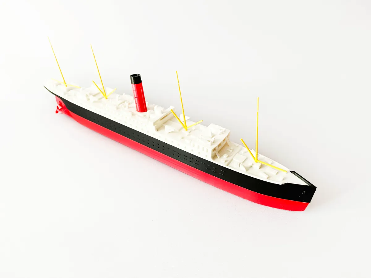 RMS Carphatia Scale Model Replica