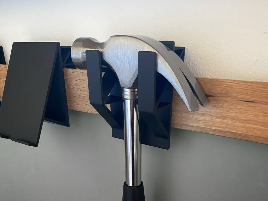 French cleat hammer holder