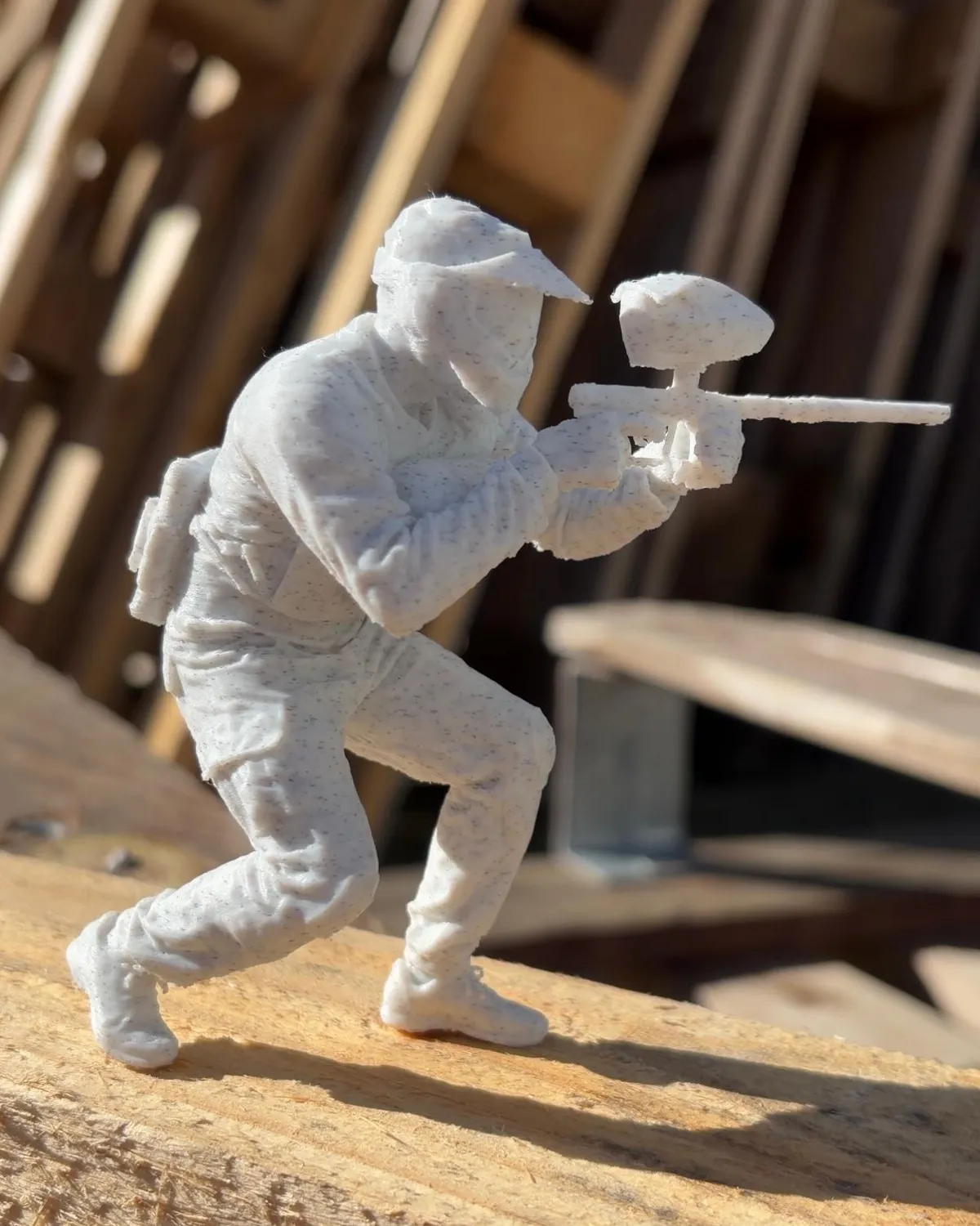 Paintball player model, photo 3 of 3 - Paintball player model Sports & Fitness