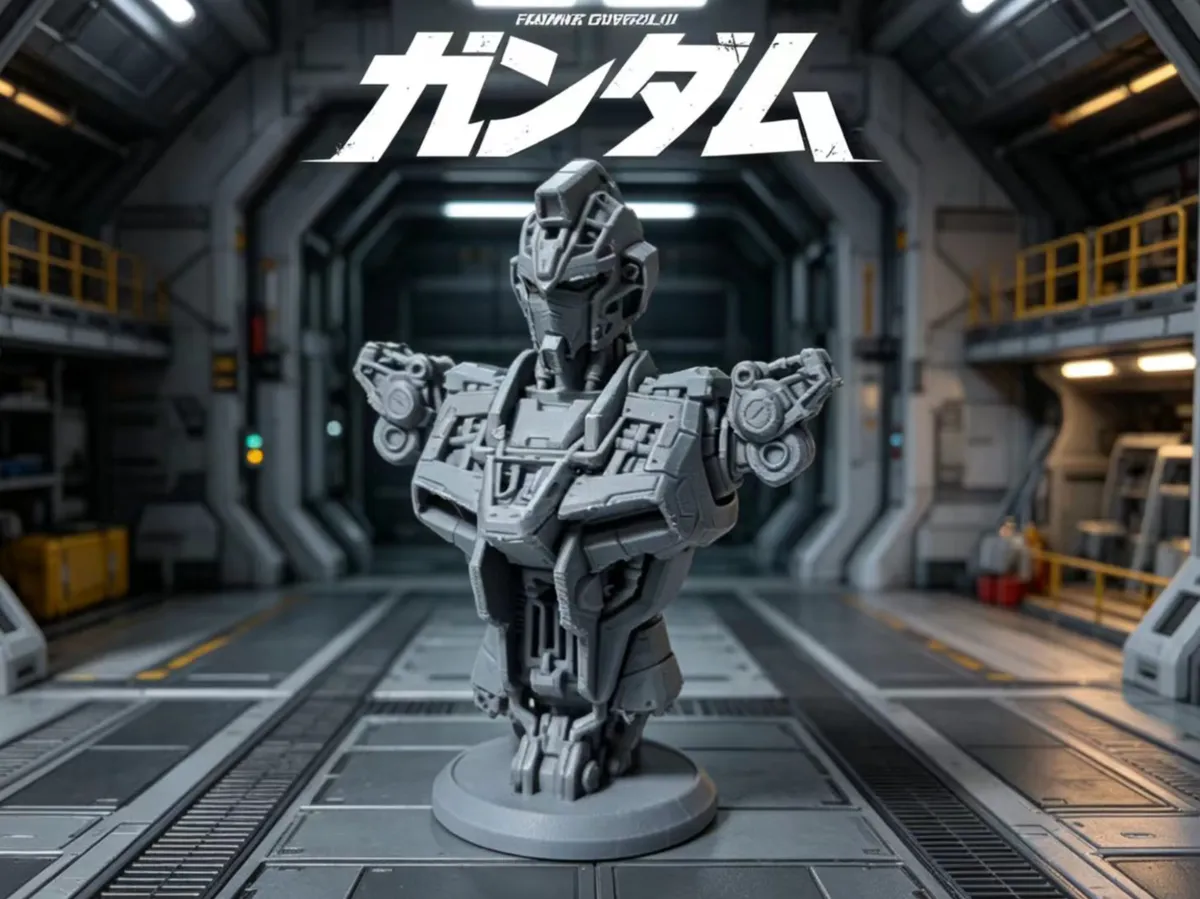 Strike Gundam Exposed Skeleton Bust