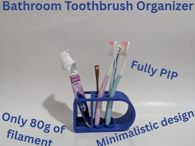 Bathroom Toothbrush Organizer - Toothbrush Holders, in stock