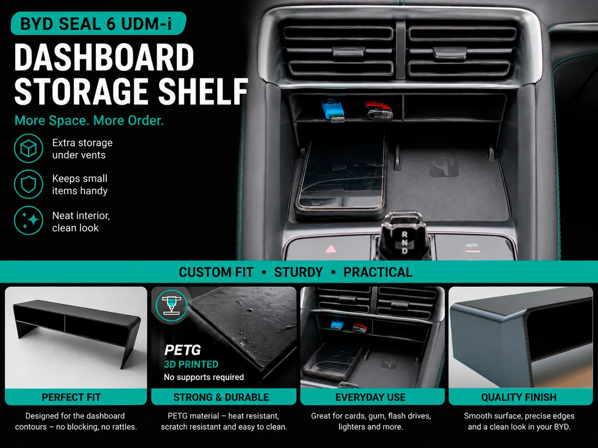 BYD Seal 6 UDM-i Dashboard Storage Shelf - Vehicles, in stock in India