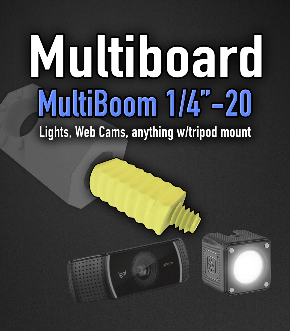 MultiBoom Tripod Thread Adapter, photo 3 of 3 - MultiBoom Tripod Thread Adapter Tools