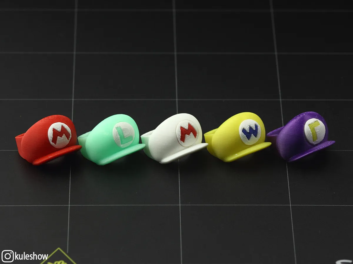 Mario Hat Rings, photo 3 of 4 - Mario Hat Rings Jewellery & Accessories