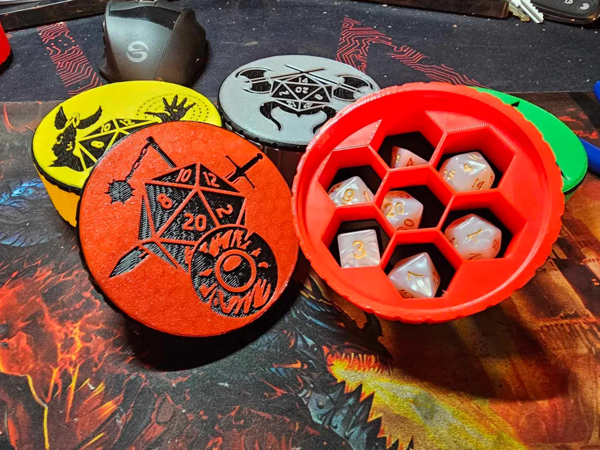Fighter-Class Dice Garrison/ With Screw top lid - Board Games, in stock in India