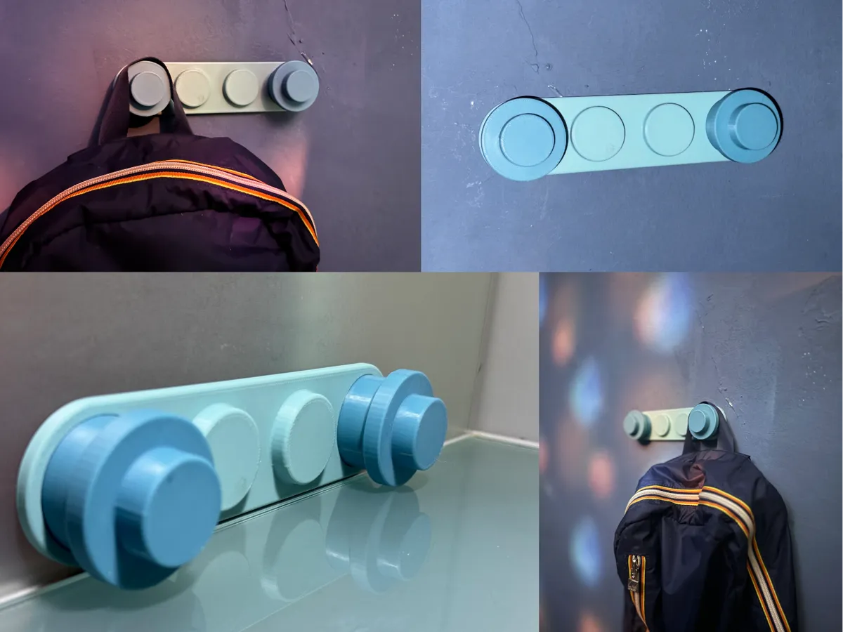 BRICKS X2 dress hooks - Kleiderhaken