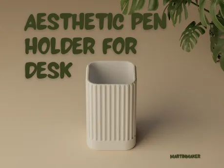 Aesthetic Pen Holder for Desk - Minimal Pen Cups, in stock in India