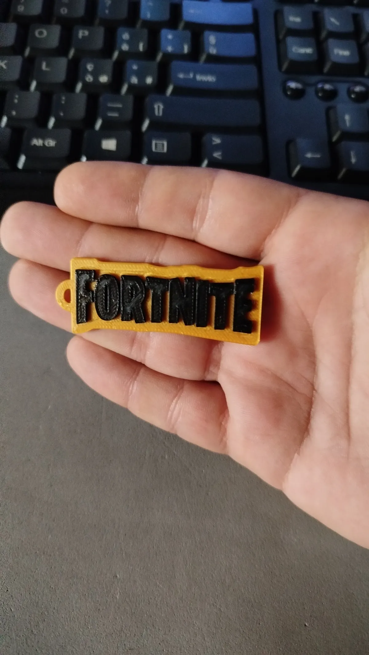 Fortnite Keychain logo, photo 3 of 3 - Fortnite Keychain logo Keychains