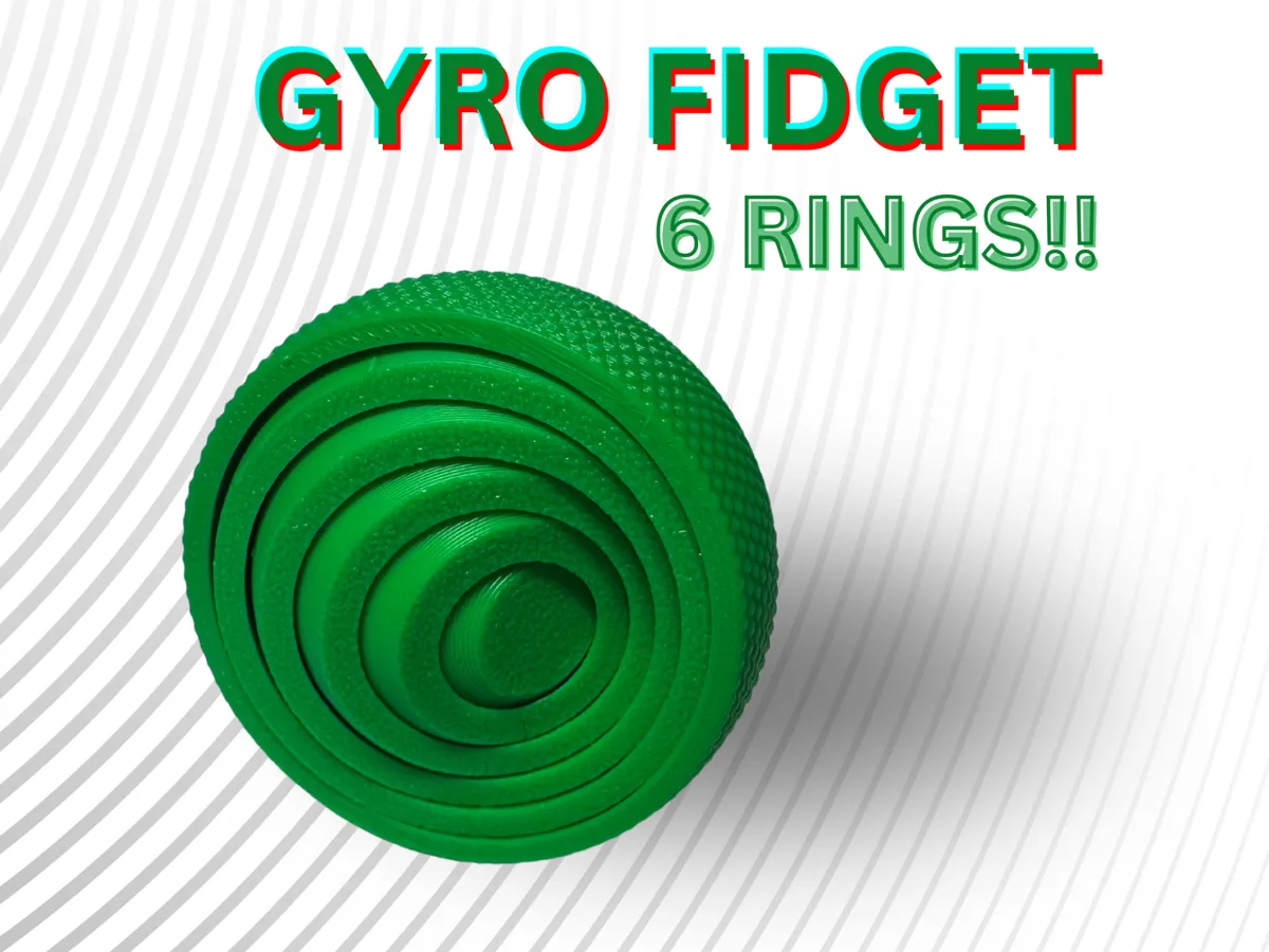 Gyro Fidget Toy with 6 rings - Other Toys & Games, in stock in India