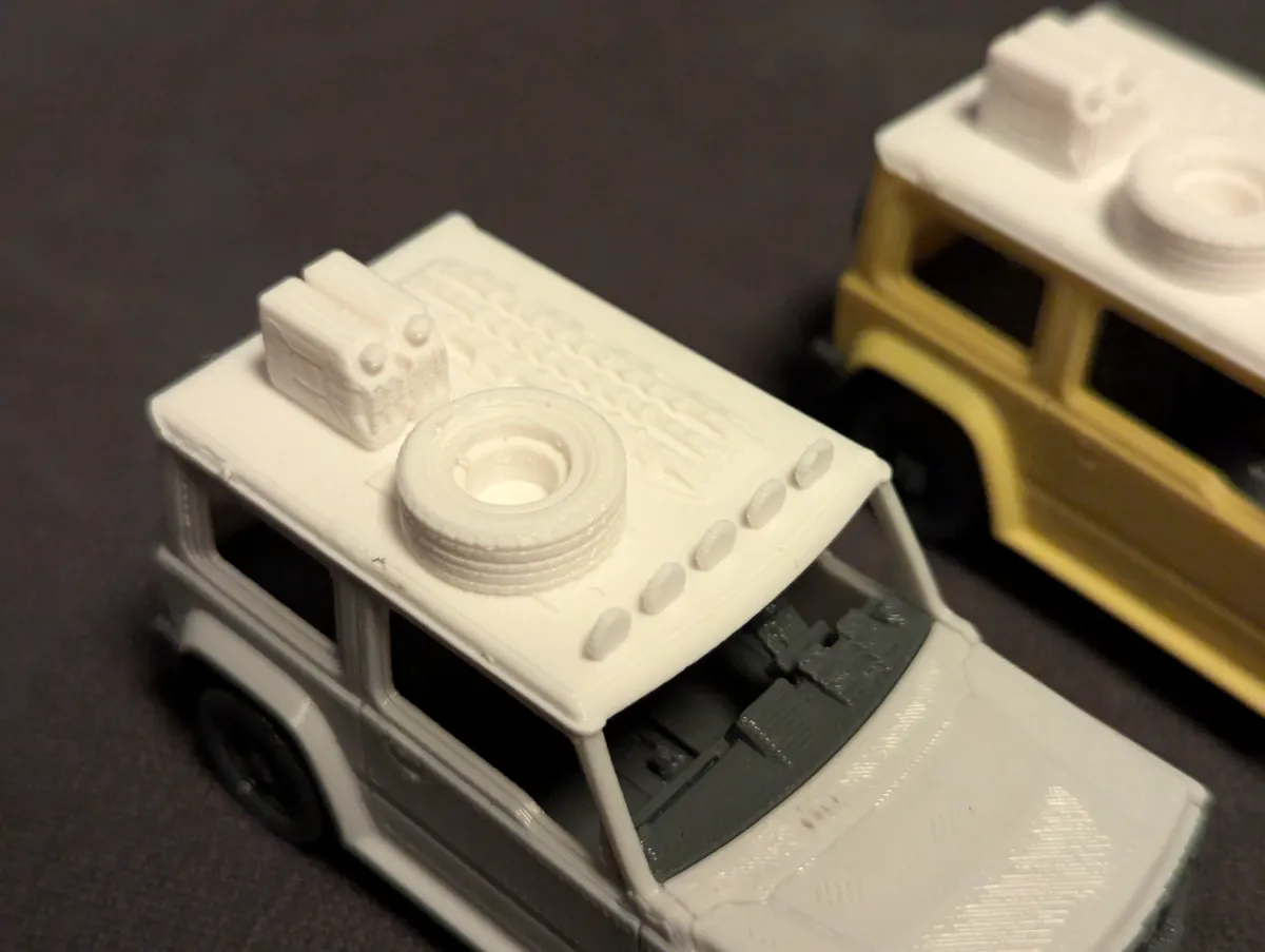 Overlanding roof for the Jimny kit card car, photo 4 of 4 - Overlanding roof for the Jimny kit card car Toys & Games