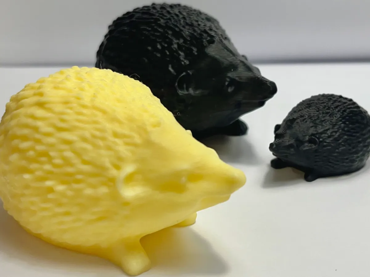 Miniature hedgehog figure