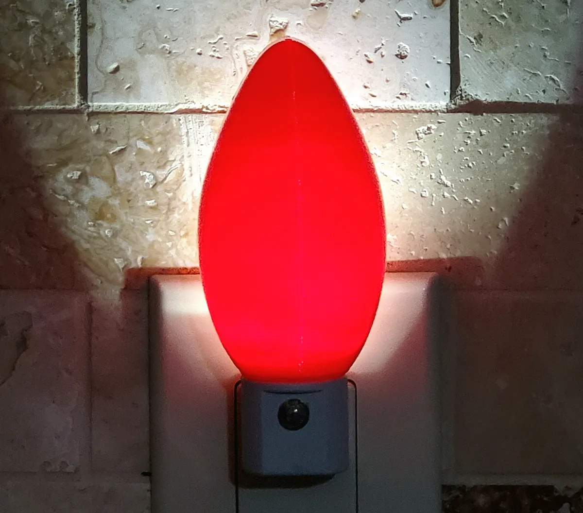 Classic Christmas Bulb Decorative Nightlight Shade - Night Lights & Moon Lamps, in stock