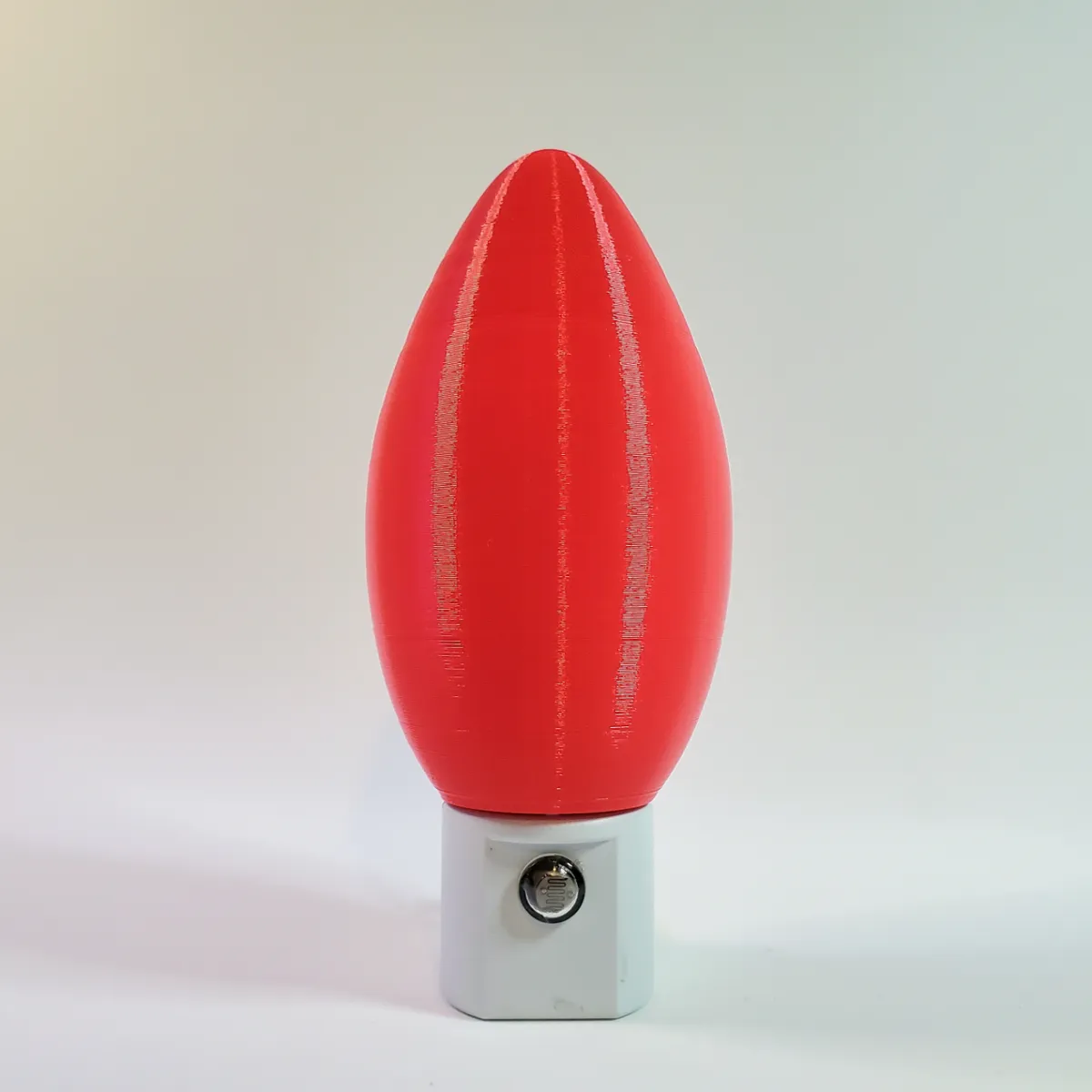 Classic Christmas Bulb Decorative Nightlight Shade, photo 2 of 4 - Classic Christmas Bulb Decorative Nightlight Shade Lamps & Lighting