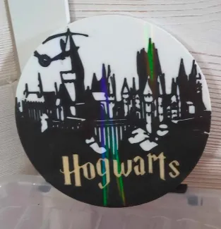 Harry Potter coaster - Hogwarts, photo 3 of 3 - Harry Potter coaster - Hogwarts Home Decor Items