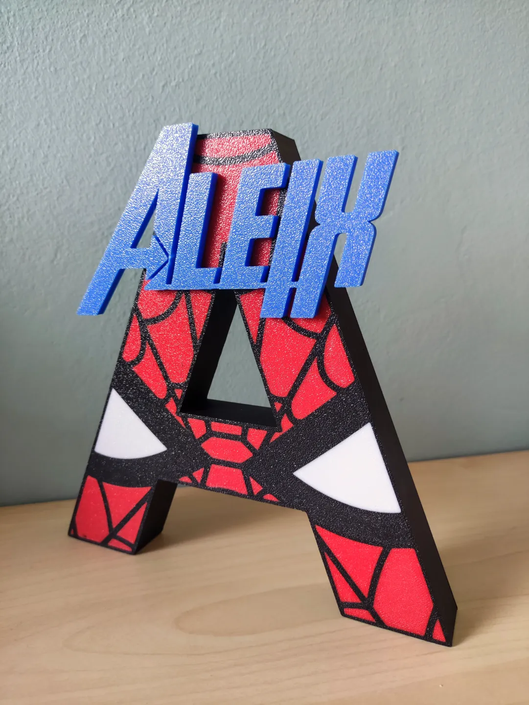 Letters Spiderman, photo 4 of 4 - Letters Spiderman Figurines & Collectibles