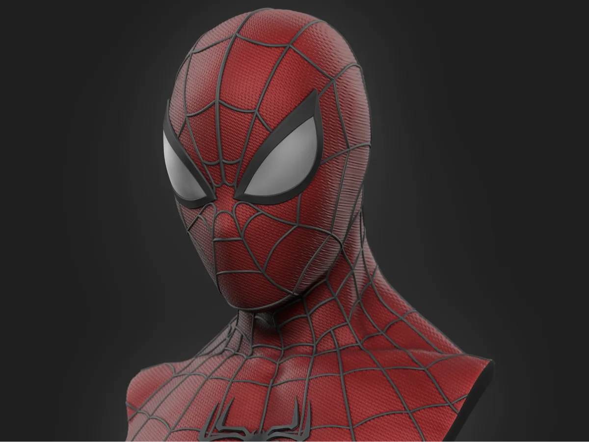 SpiderMan Bust
