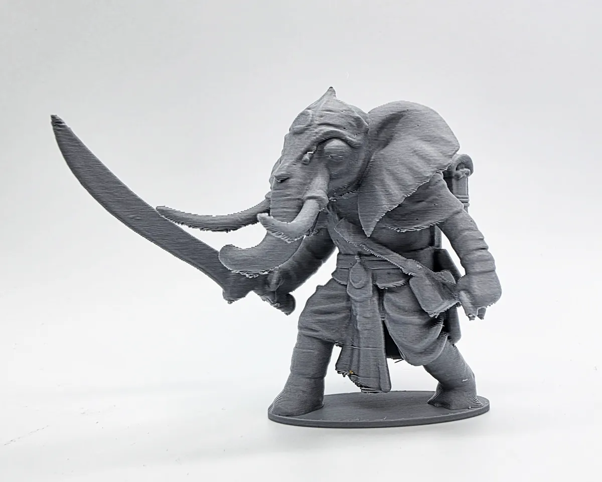 Elephant Warrior Miniature