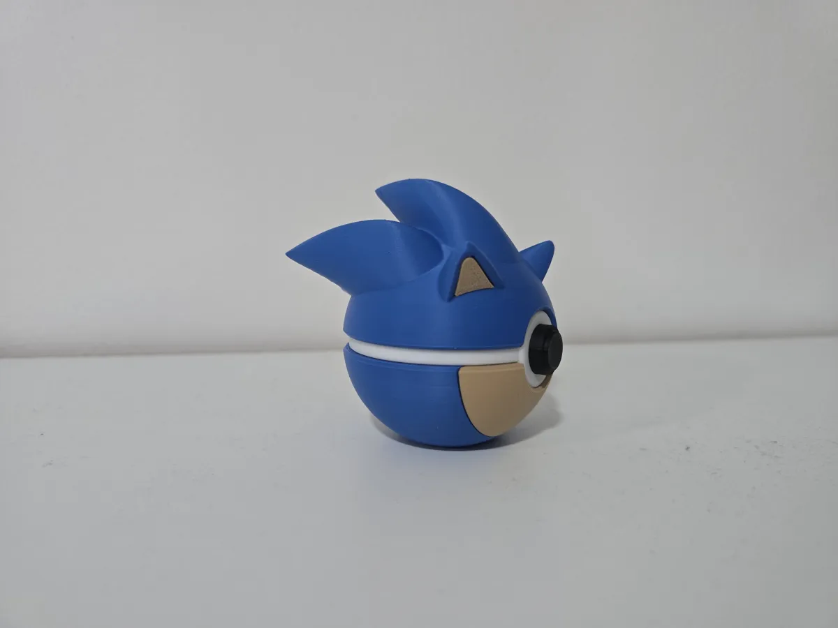 Sonic Pokéball - Multipart, photo 4 of 4 - Sonic Pokéball - Multipart Figurines & Collectibles