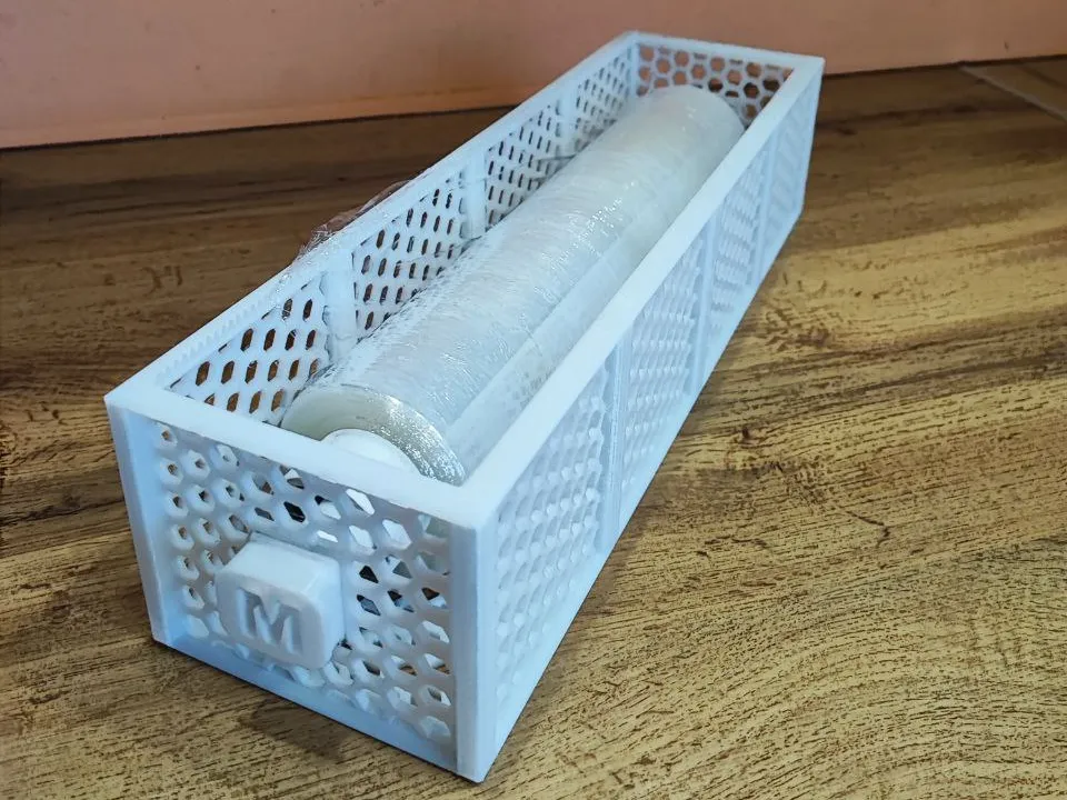 Kitchen roll organizer for large rolls