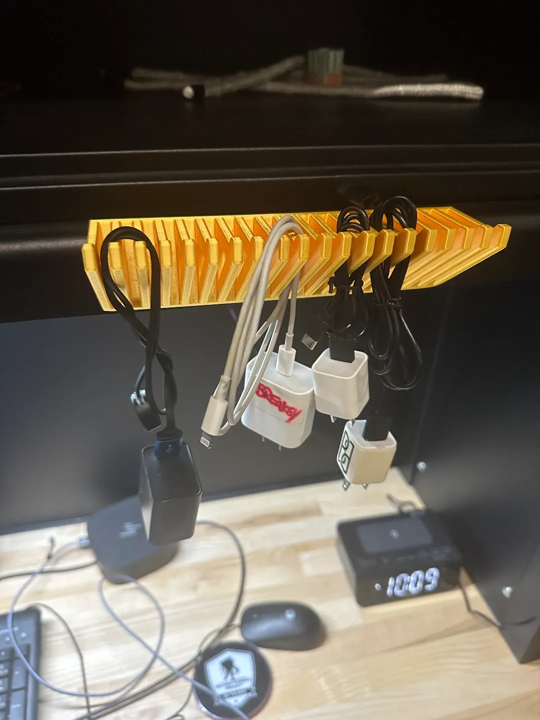 magnetic cable organizer