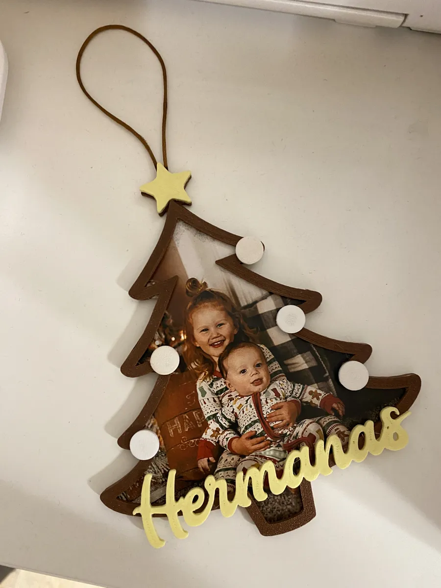 Adorno de Navidad personalizable, photo 3 of 4 - Adorno de Navidad personalizable Jewellery & Accessories