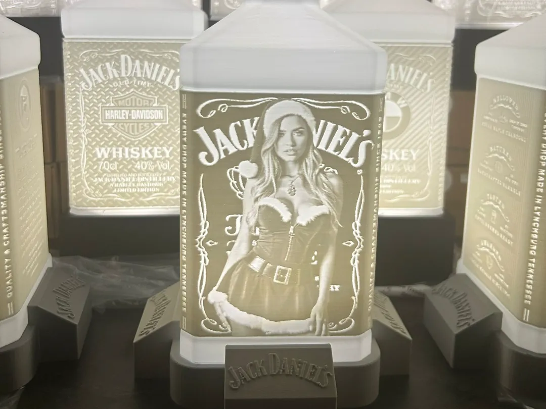 Litho - Jack Daniel's - Xmas Girl