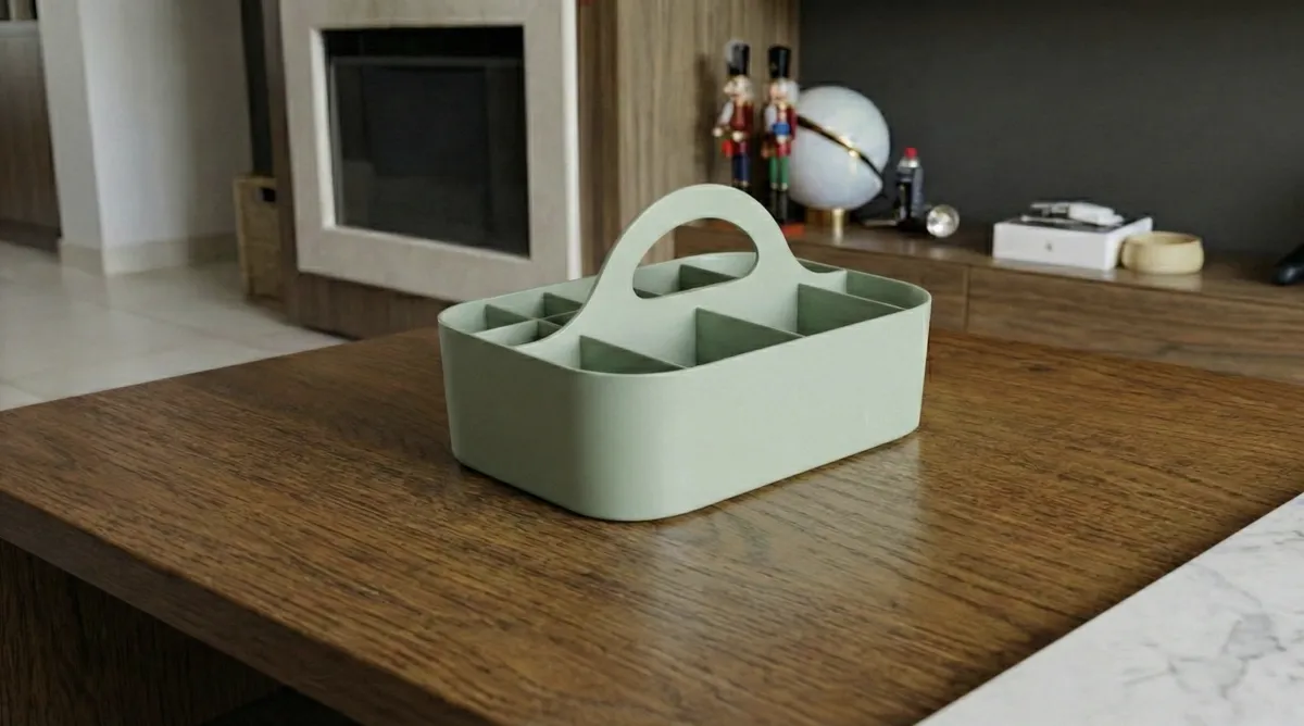 Minimalist Bathroom Carry-All Organizer, photo 3 of 3 - Minimalist Bathroom Carry-All Organizer Bath & Personal Care