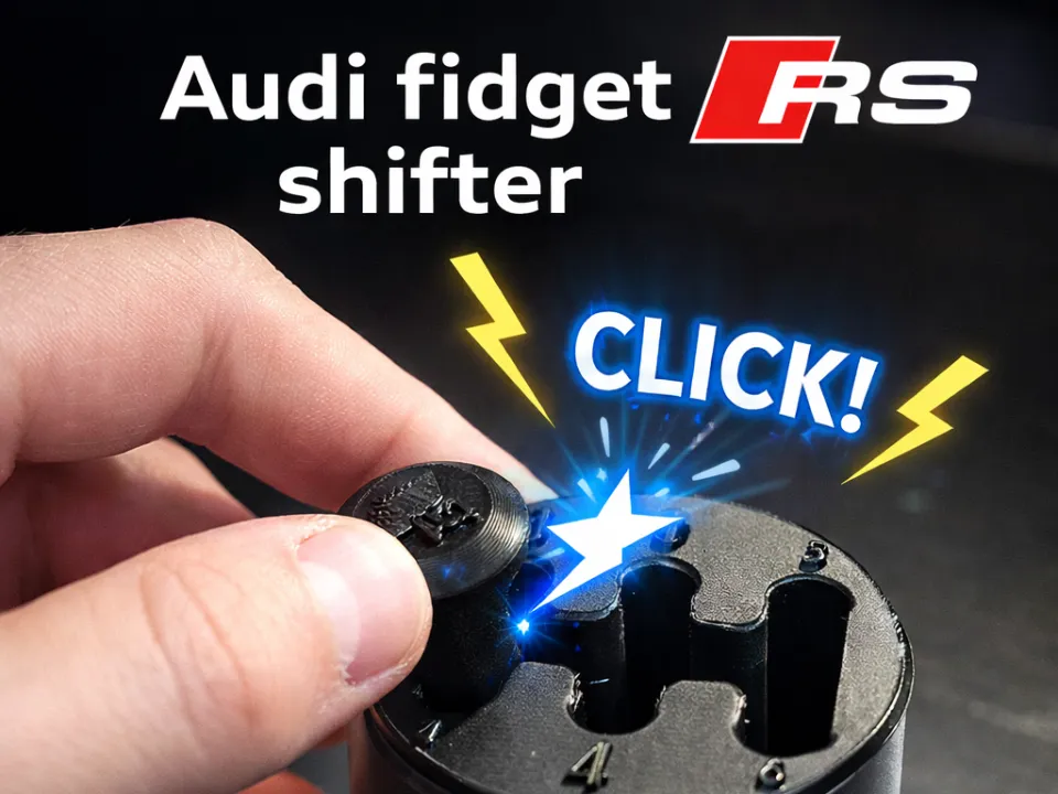 audi gear shifter fidget