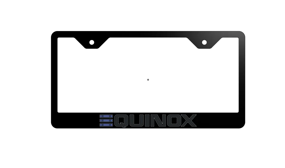 License Plate Frame/Cover for Chevrolet Equinox EV, photo 3 of 3 - License Plate Frame/Cover for Chevrolet Equinox EV Car & Vehicle