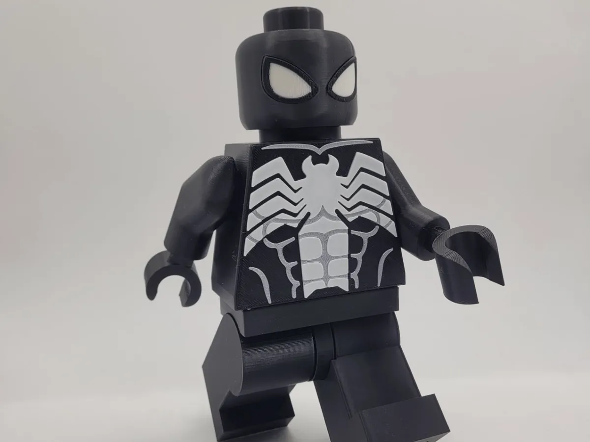 Venom Brick Figure