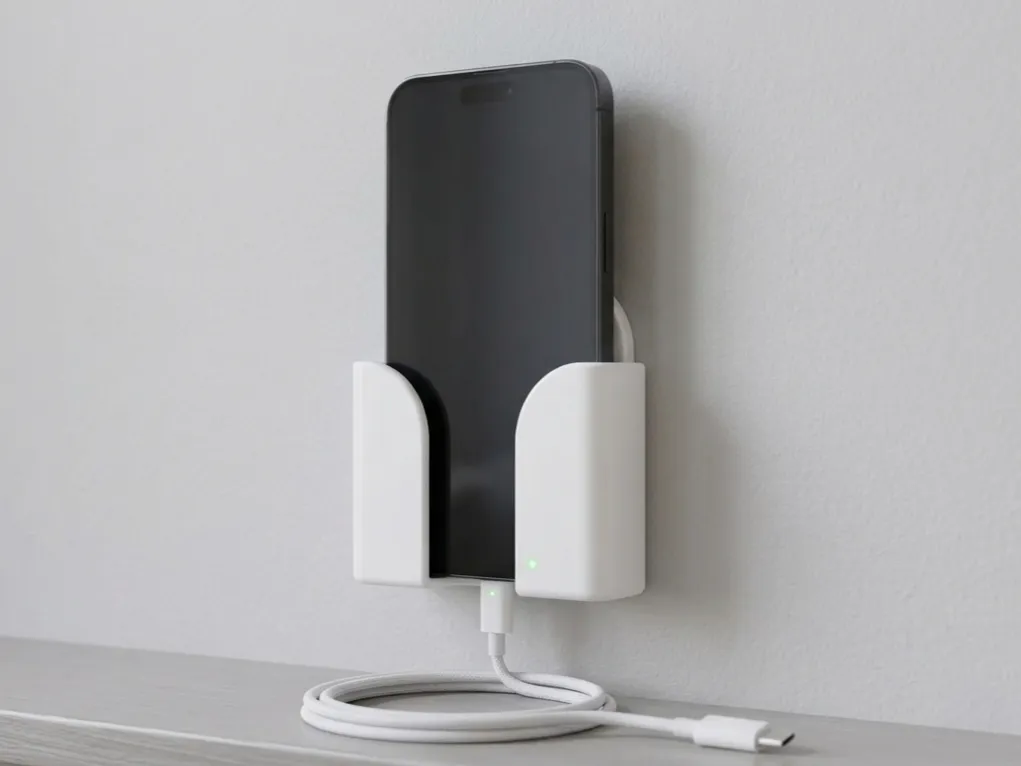 Wall Mounted Mobile Charging Holder