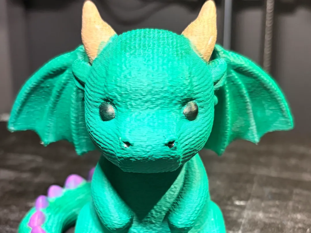 Knitted Cute Dragon