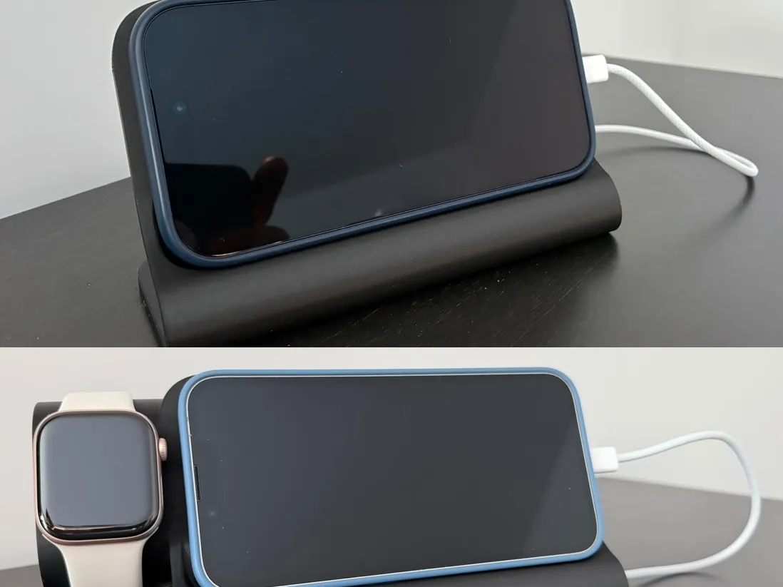 iPhone Pro Max Stand with Watch Option