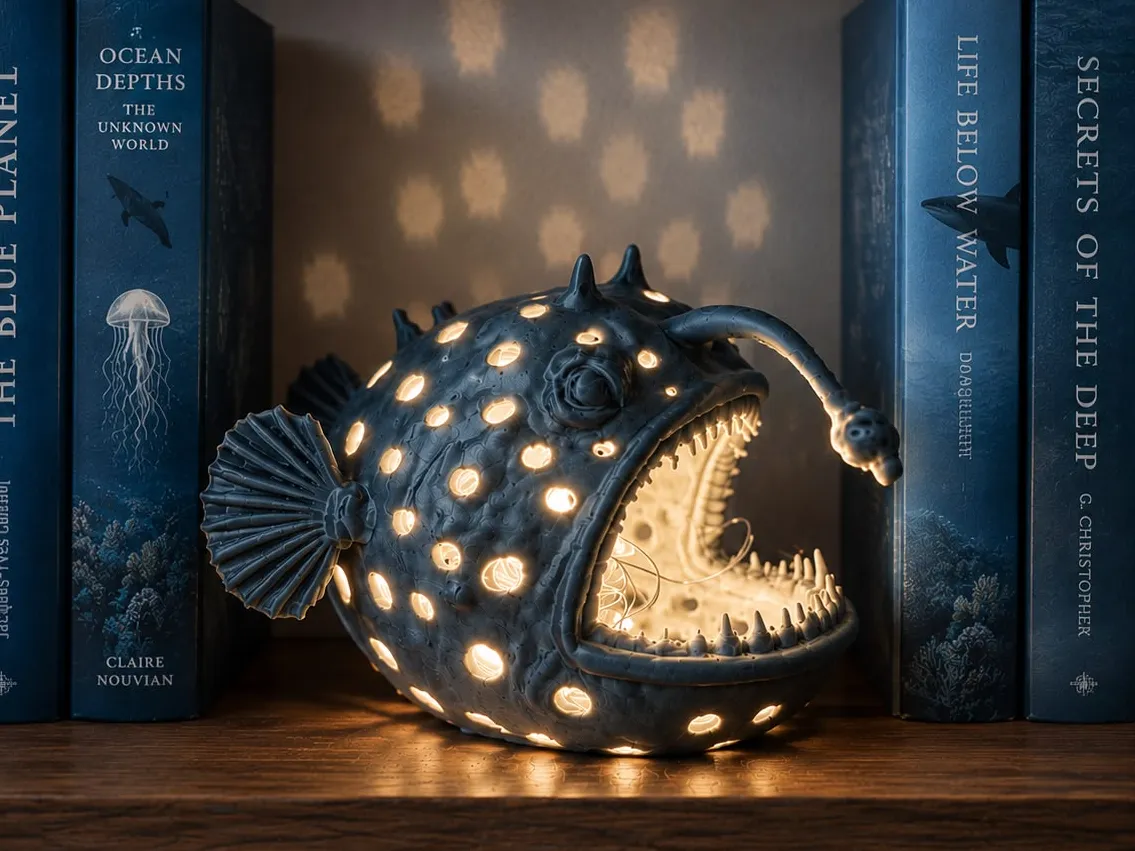 Anglerfish Glow Lantern Deep Sea LED Light