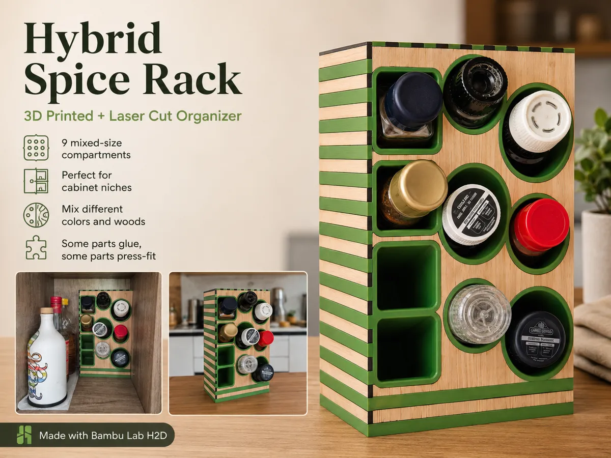 Hybrid Spice Organizer, photo 2 of 4 - Hybrid Spice Organizer Kitchen & Dining