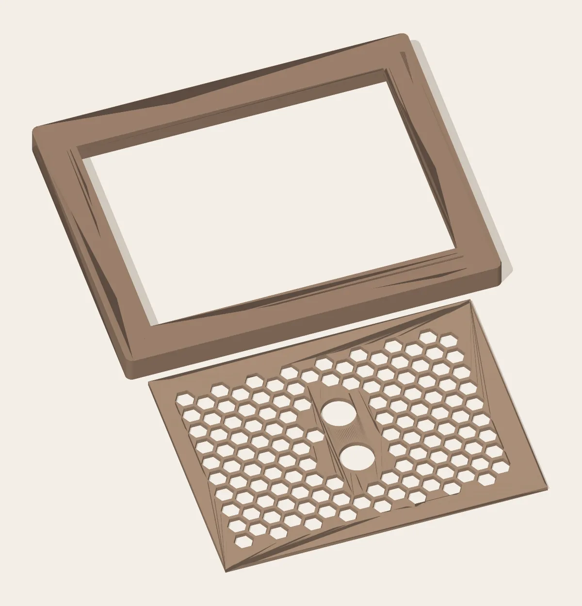 Honeycomb Photo Frame 15x20 cm, photo 3 of 4 - Honeycomb Photo Frame 15x20 cm Home Decor Items