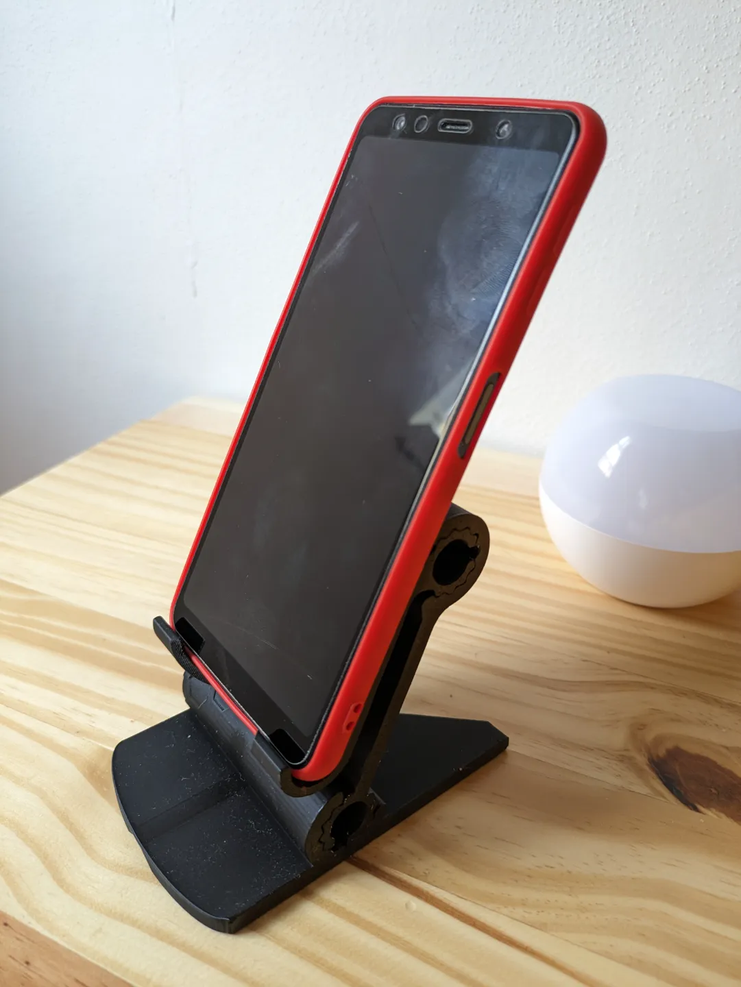 Phone holder (ver. for a heavier phone) - Desk Mobile Stands, in stock