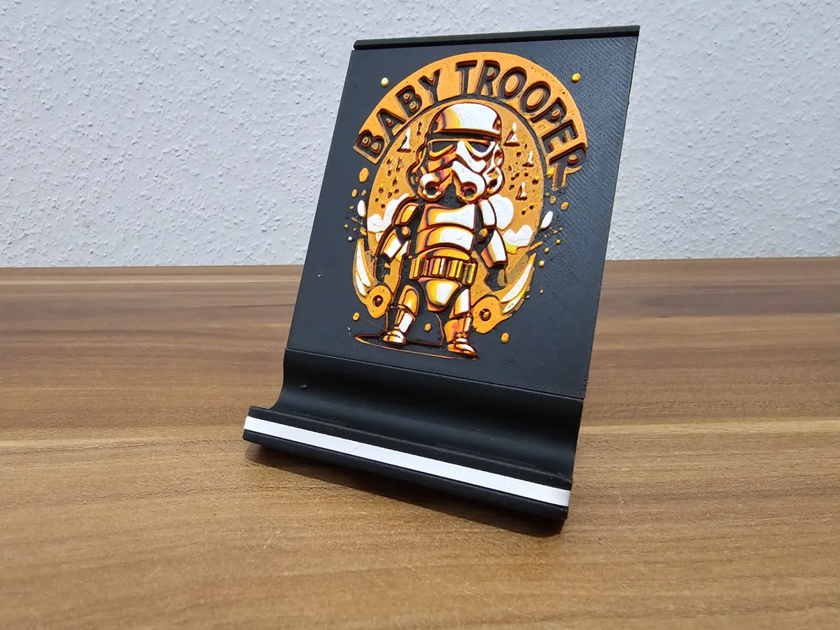 "BABY TROOPER" -THE FRAME- COVER, photo 2 of 3 - "BABY TROOPER" -THE FRAME- COVER Home Decor Items