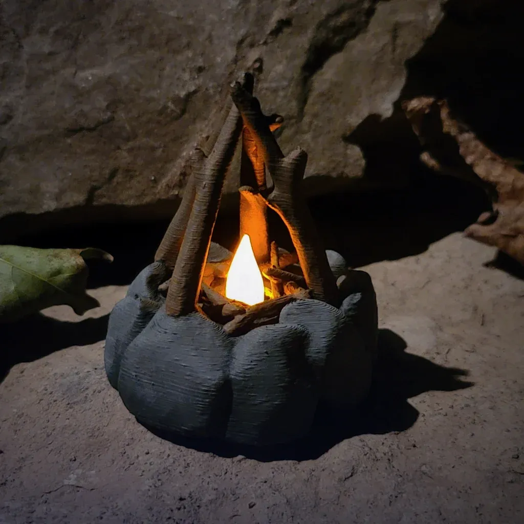 Spooky Mini Campfire