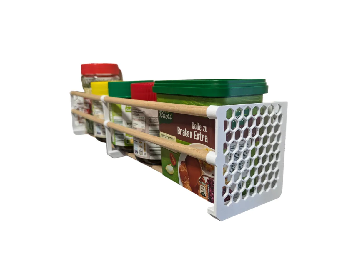 Spice Rack (wide) / Gewürzregal (breit), photo 2 of 4 - Spice Rack (wide) / Gewürzregal (breit) Household