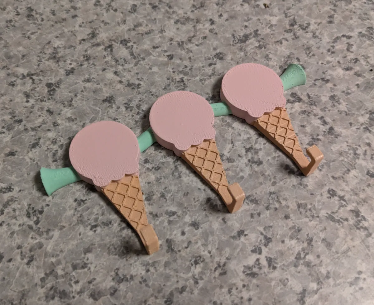 Ice Cream Cone Key Ring Hanger - Mini Car Keychains, in stock in India