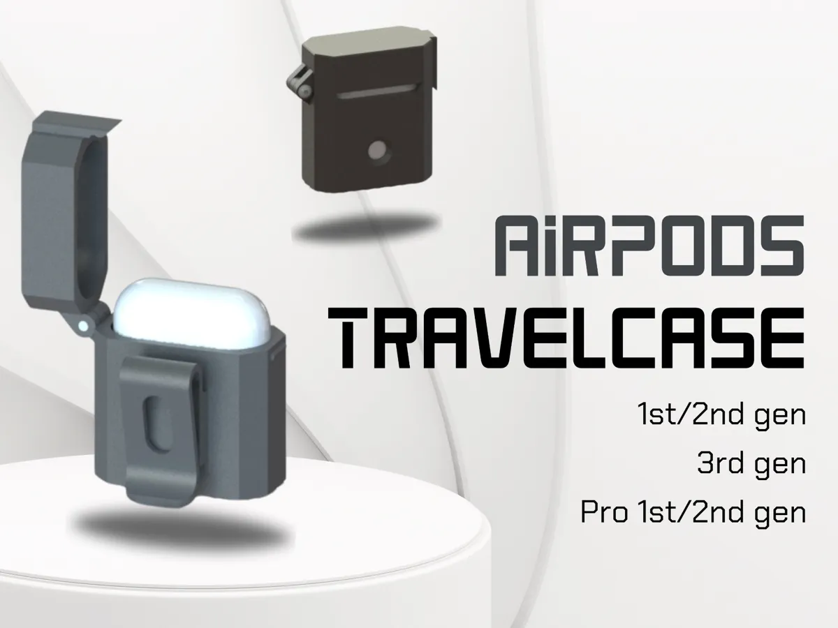 AirPods Travelcase (All models) - AirPods Cases, in stock