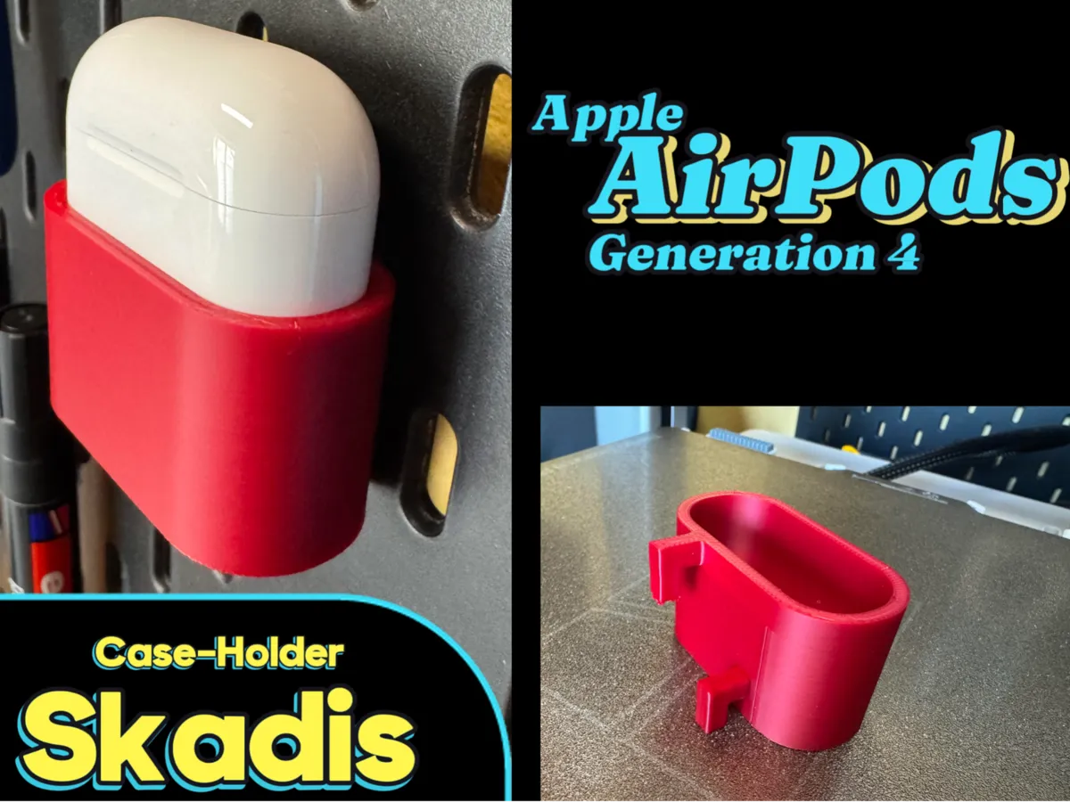 AirPods Gen. 4 Skadis Holder - Headphone Stands & Hooks, in stock