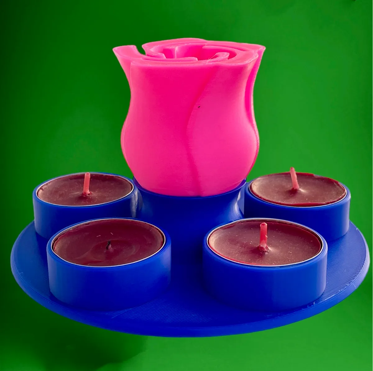 Candle holder rose - Decor, in stock in India