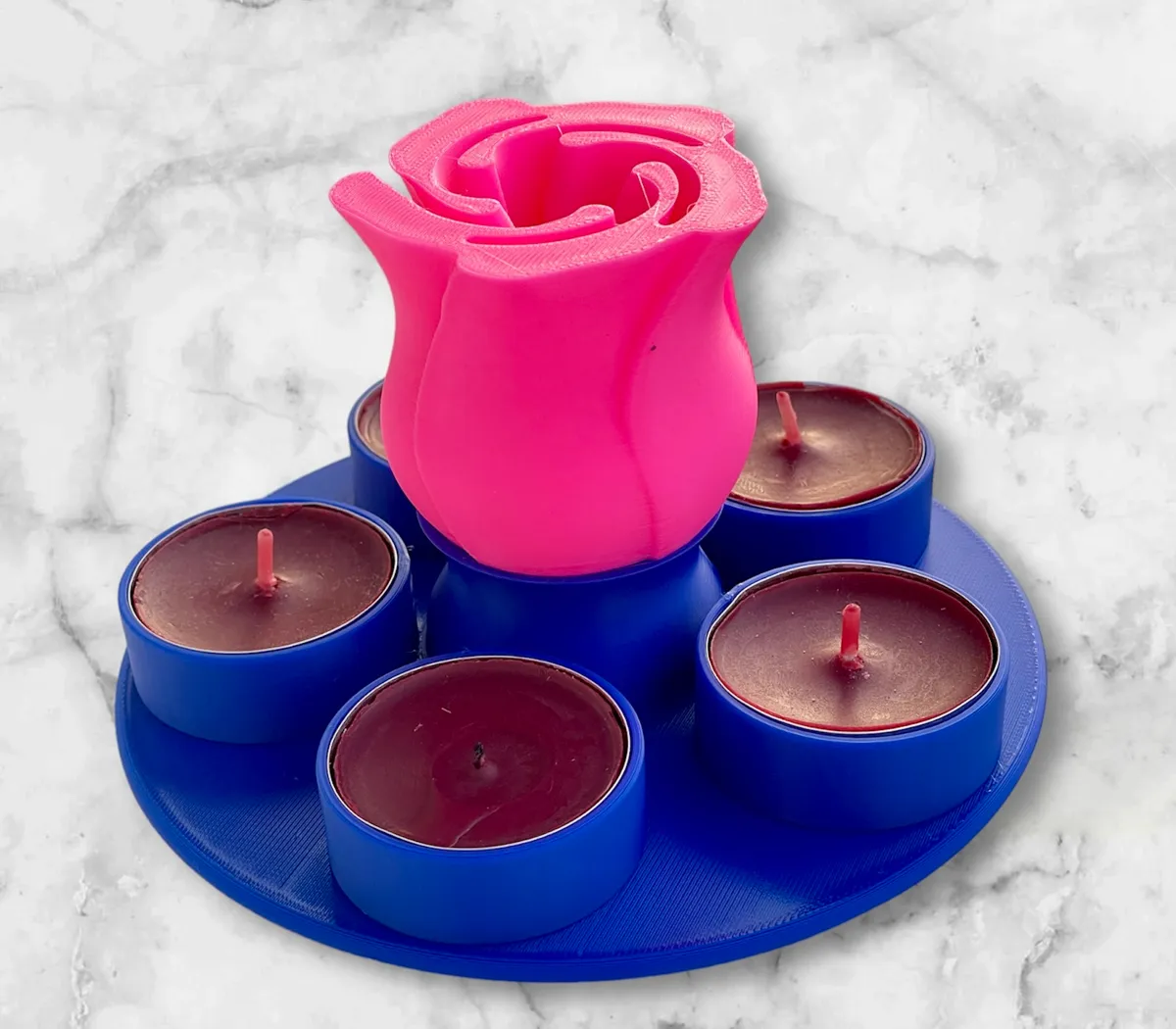 Candle holder rose, photo 3 of 3 - Candle holder rose Household