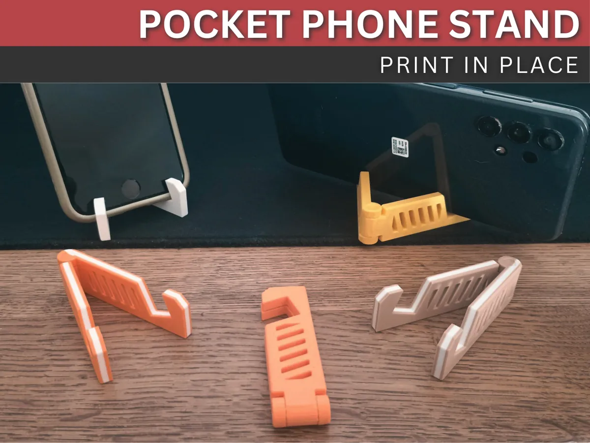 Pocket Phone Stand - Foldable & Portable Mobile Stands, in stock in India