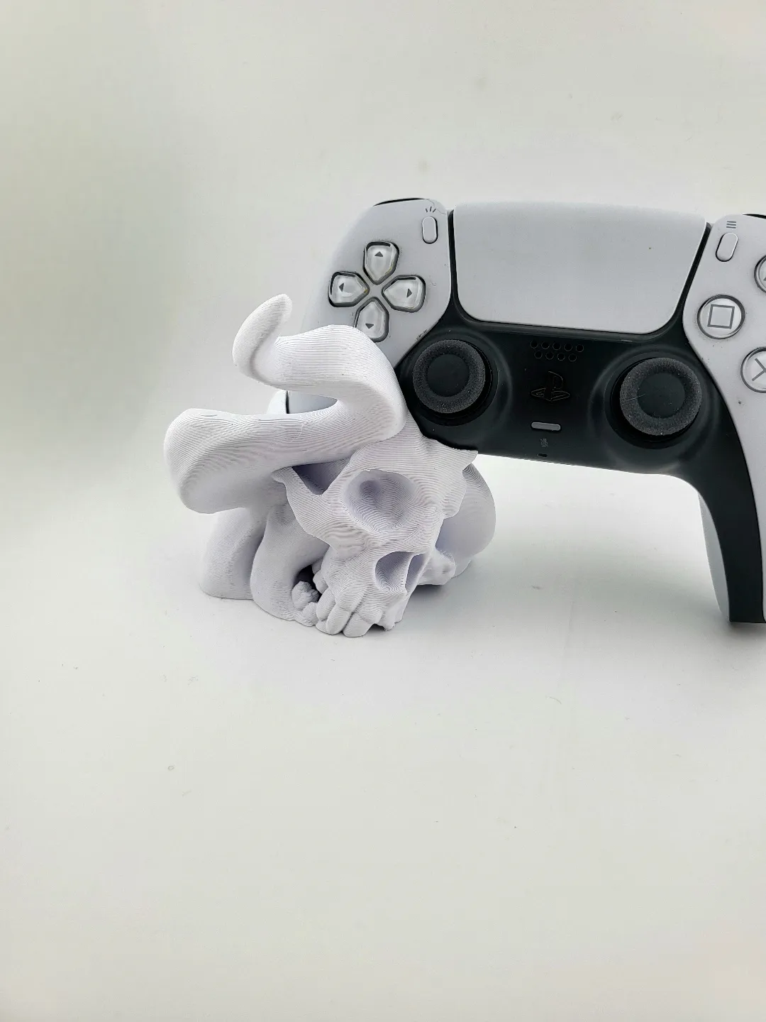 stand controller ps5 joystick holder smoke skull, photo 3 of 4 - stand controller ps5 joystick holder smoke skull Gaming Accessories