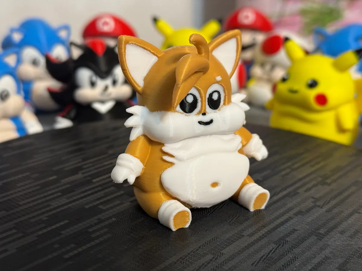 Chubby Chibis - Miles Tails Prower, photo 3 of 4 - Chubby Chibis - Miles Tails Prower Figurines & Collectibles