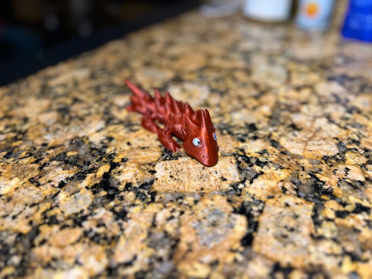 Articulated Fidget Dragon! With or without !, photo 4 of 4 - Articulated Fidget Dragon! With or without ! Toys & Games