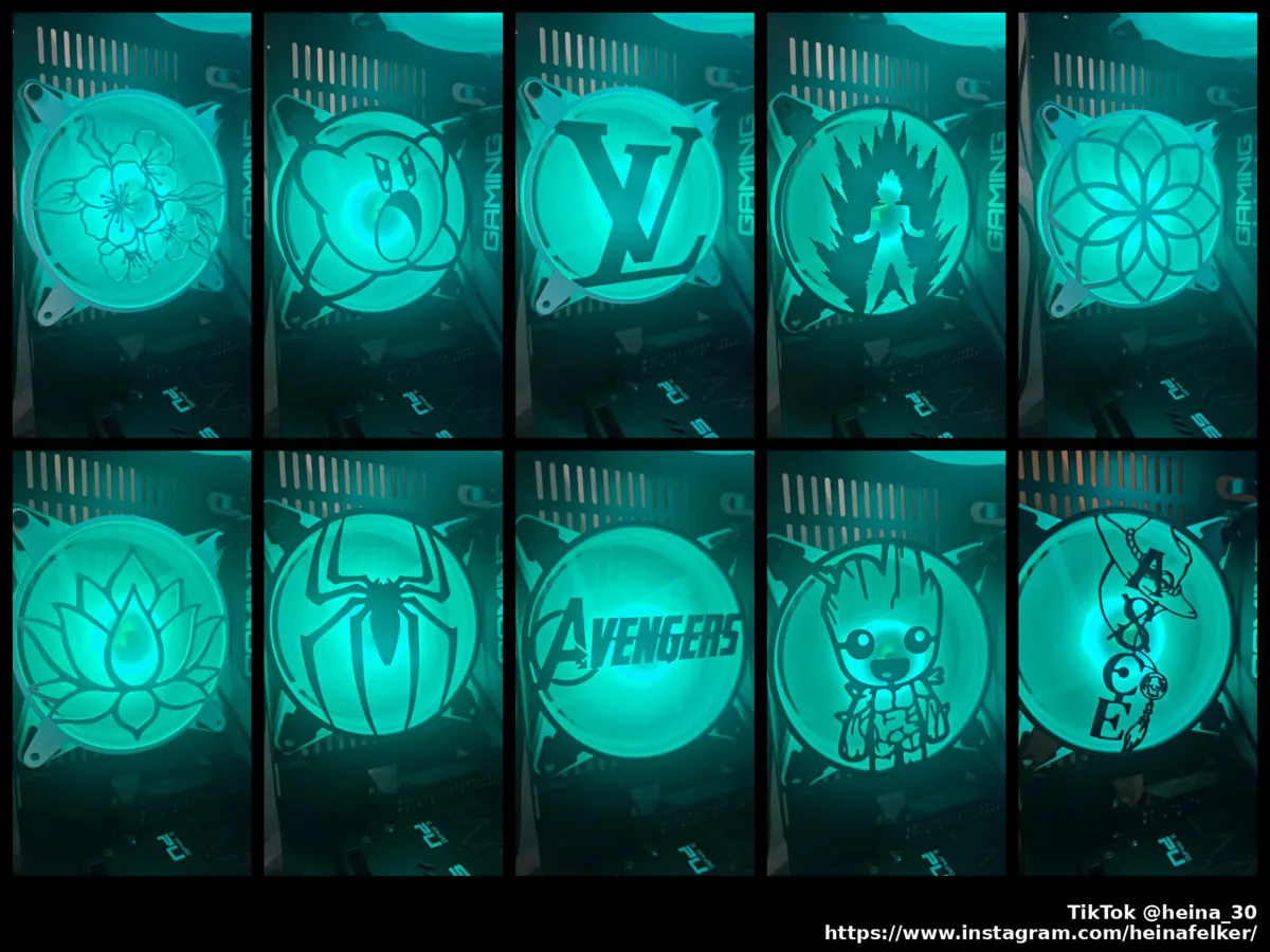 SpiderMan Fan Cover 120mm, photo 2 of 2 - SpiderMan Fan Cover 120mm Art